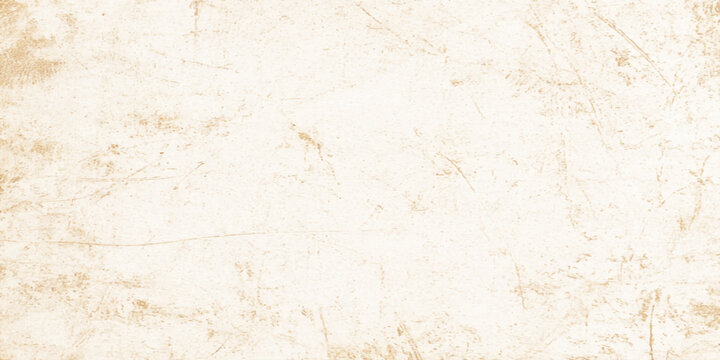 A blank antique parchment background featuring a stained, aged paper texture with a brown grunge pattern and a rough, worn surface for a vintage retro design