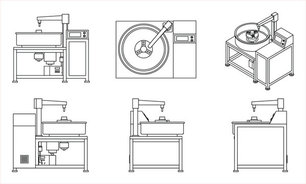 Industrial Chocolate Conche Machine, Cocoa Bean Processing Equipment Schematics