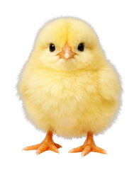 Obraz premium PNG Adorable fluffy yellow chick
