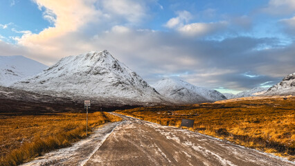 Buachaille Etive Mor Mountain in Glencoe, Scotland, UK. © Sonny