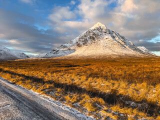 Buachaille Etive Mor Mountain in Glencoe, Scotland, UK. © Sonny