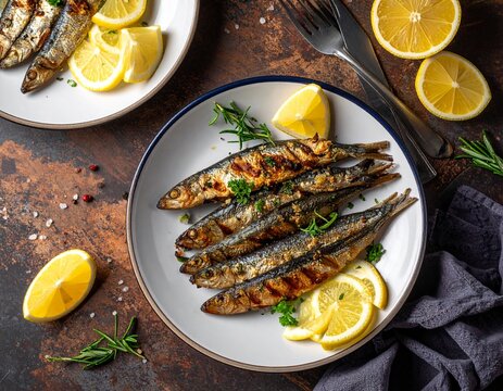 Sardinen vom Grill (Portugal  Spanien)