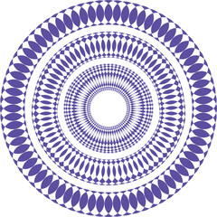 Obraz premium Mandala Illustration, Mandala set. Set of floral mandala for design or mehndi