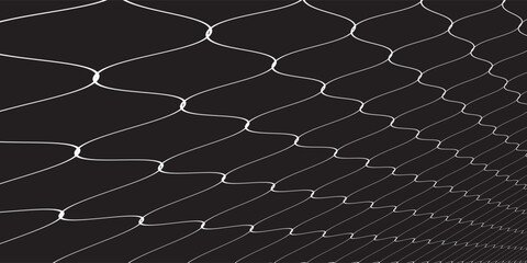 Mesh texture for fishing nets. Seamless pattern for sportswear or soccer goal, volleyball net, basketball hoop, hockey, athletics. Abstract net background for © roni