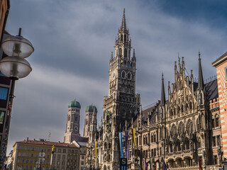 Obraz premium Munich, Baviera, una ciudad siempre atractiva y maravillosa
