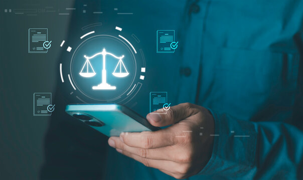 A comprehensive AI-integrated justice system interface encompassing ethics, documentation, security, and finance; digital law; legal technology; intelligent compliance; data governance.