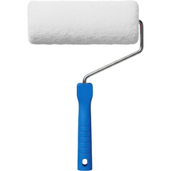 Obraz premium Paint Roller on White Background for Home Improvement Projects