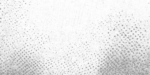 Faded grey speckled texture with diagonal lines and scattered dots white pattern