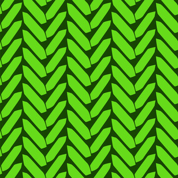 Brazil Carnival Seamless Pattern with Diagonal Geometric Stripes on Dark Background