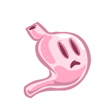 Stomach Cartoon Vector Artwork