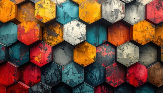 Hexagon texture