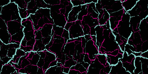 Car sticker wrap banner abstract sporty lines pink blue greenish grunge color combination brush storm thunder modern pattern racing motorsport. © Arya