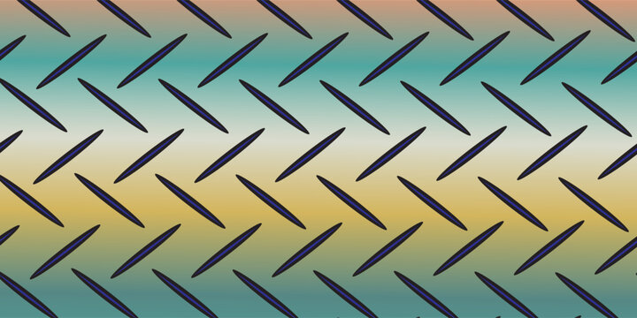 New multicolor abstract background with steel grid.