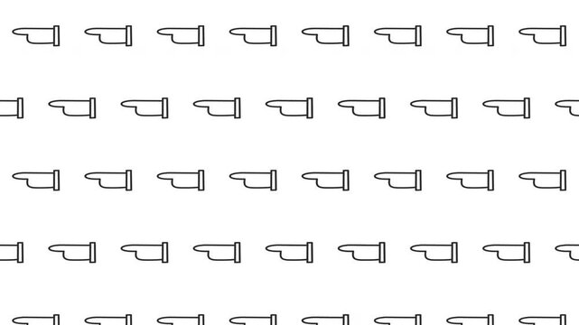 モダン抽象ポインティング図形ループアニメーション背景