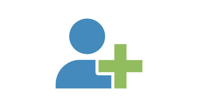 Medical Healthcare Professional User Icon.