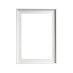 Fototapeta premium blank photo frame transparent background