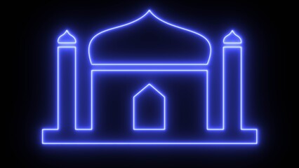 An illustration representing the Taj Mahal, the famous white marble mausoleum and one of the most iconic landmarks in India, celebrated for its stunning Mughal architecture and historical significance