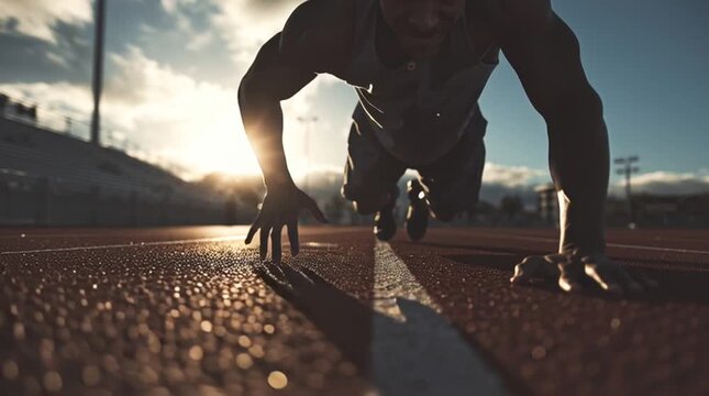 Conceptual sports visual presenting performance as personal transformation, focusing on growth, discipline, and inner change rather than spectacle or external validation.

