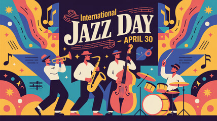 Jazz musicians celebrate international jazz day on april 30 with vibrant concert performance