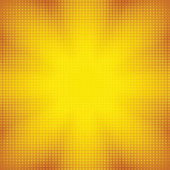 Fototapeta premium Vintage superheroes comics poster backdrop. halftone texture and superhero vector. Comic book halftone background.