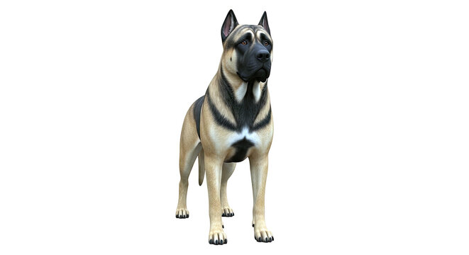 Standing Cane Corso Dog