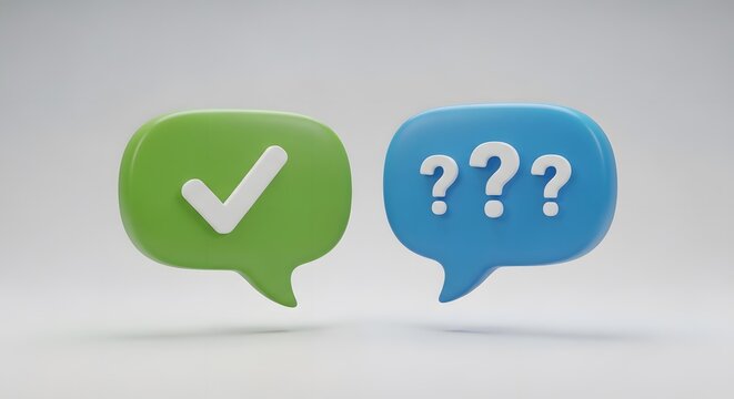 Communication symbols confirmation and inquiry