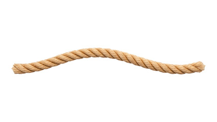 Obraz premium PNG Natural twisted rope isolated.