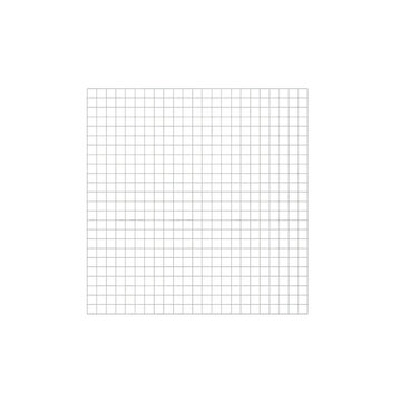 A grid layout with evenly spaced horizontal and vertical lines forming a coordinate plane isolated on transparent background