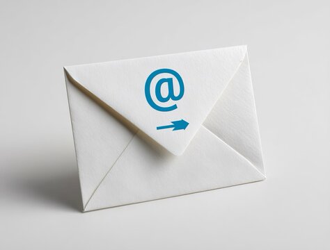 Concetto di comunicazione digitale, email o invio di messaggi, combinando la busta tradizionale di carta con quella moderna della comunicazione online.