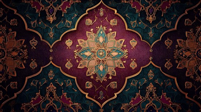 Motivo decorativo di ispirazione orientale