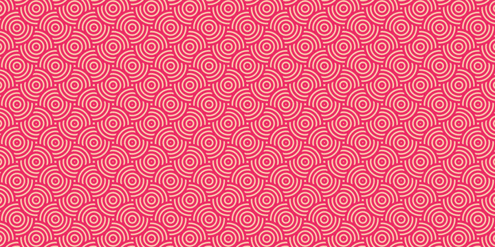 trending Abstract geometric seamless circle  pattern design