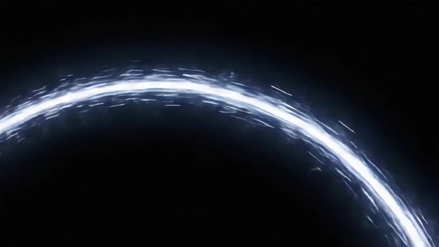 Sparks scatter outward gently The camera remains steady