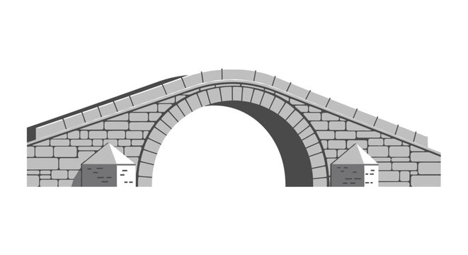 Stone Arch Bridge - Historic Landmark with Architectural Detail