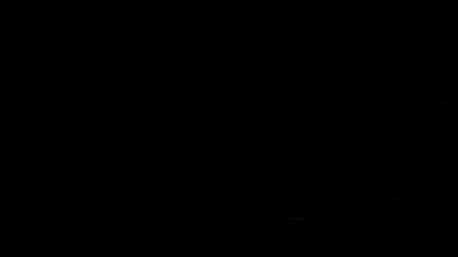 Creative ink brush transition for stylish trendy fast cuts video editing