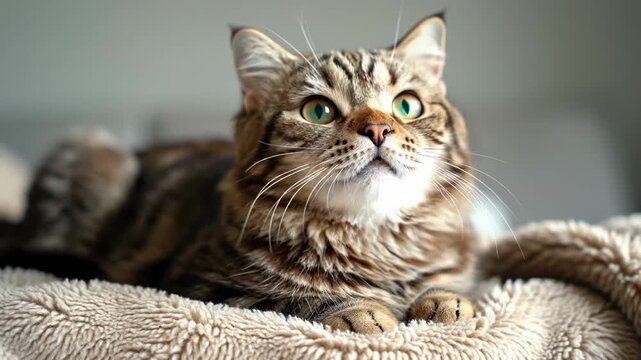 Cheerful Professional Woman working on a laptop in a bright modern office ideal for corporate branding and remote work concepts.