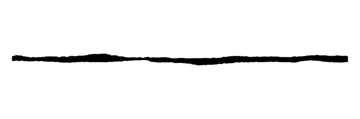 PNG Simple black horizontal line, transparent background