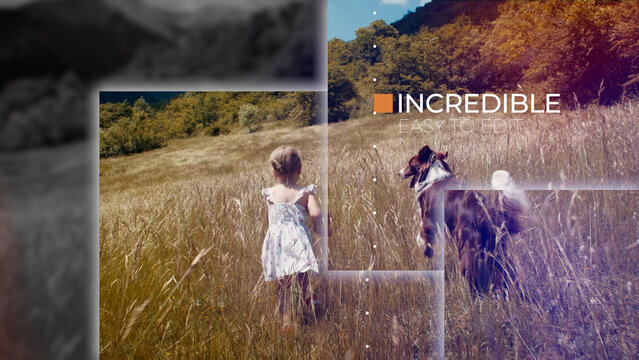 Elegant Dynamic Opener Slideshow Template contains 16 placeholders, 16 editable text layers and 1 logo. Available in 4K.