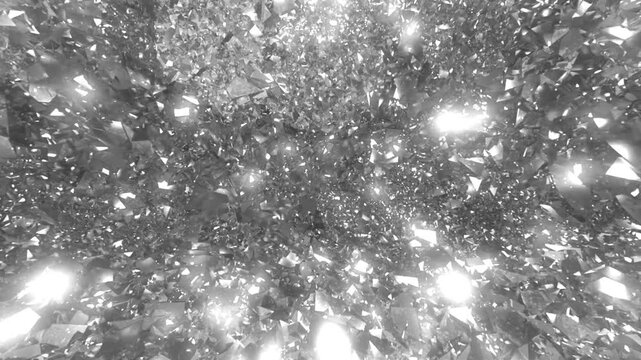 鉱脈　3DCGレンダリング