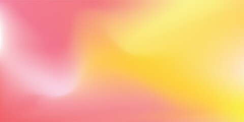 Obraz premium Soft pink and yellow gradient with a gentle and seamless transition, creating a warm and elegant background. Perfect for branding, web design, and artistic compositions.