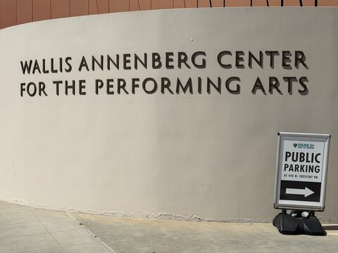 The Wallis Annenberg Center for the Performing Arts in Beverly Hills, California