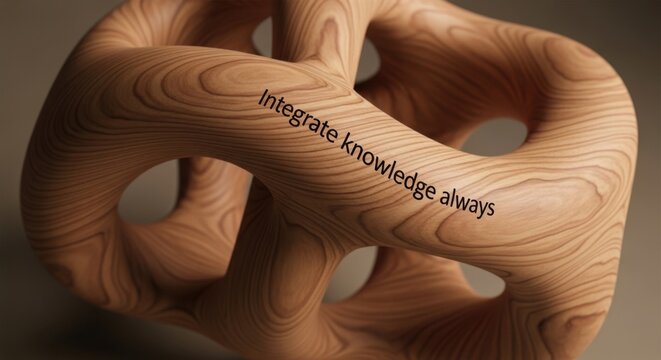 Abstract Interlocking Wood Structure 181 20260307