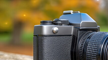 Camera Slowly Moving Forward Showing Details of Vintage Design in Outdoor Setting