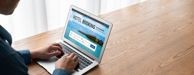 Online hotel accommodation booking website provide modish reservation system . Travel technology...