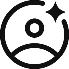 Obraz premium Multi Agent Network Technology Icon