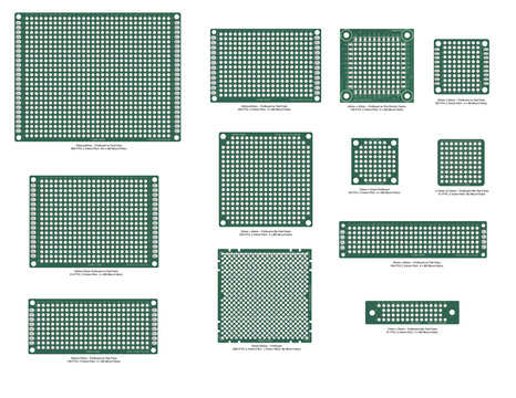 PCB and Protoboard Templates