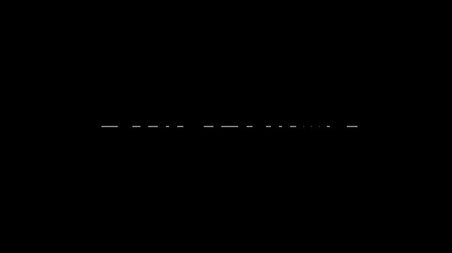 Animated phrase Start Game revealed inside a rectangle opening vertically and rotating diagonally over gradient bands with motion typography and geometric transition.
