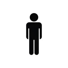 3D icon of a man and woman with a sign standing as a business concept illustration