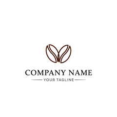 Fototapeta premium Simple Leaf Logo Design Template Placeholder.