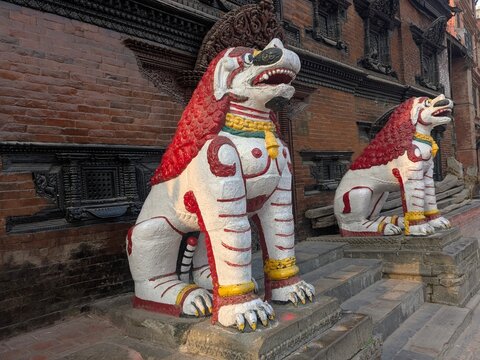 Residence of the Living Goddess (Kumari) Kathmandu, Nepal 