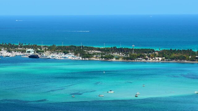 Aerial video Haulover inlet Miami 4k 2026